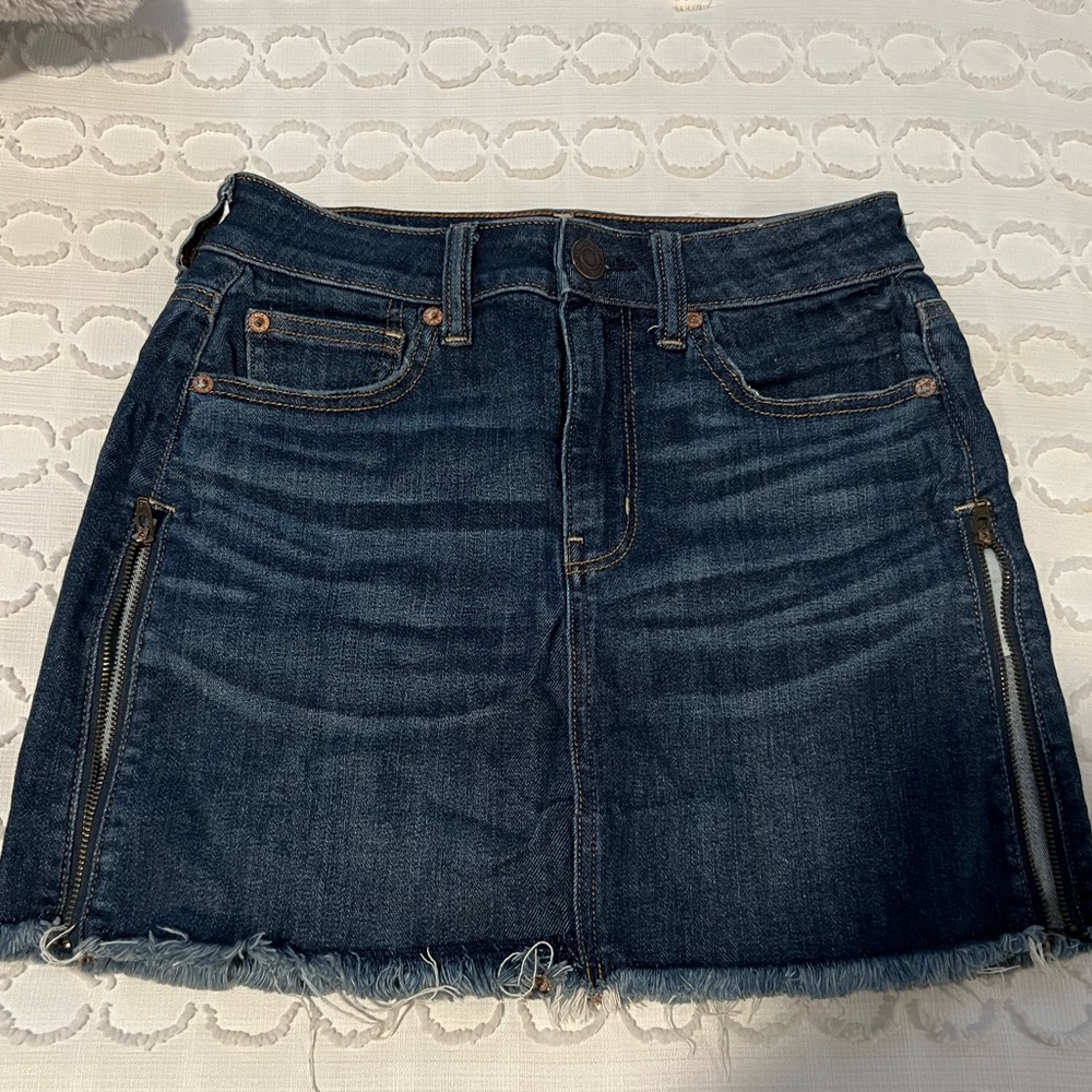 Beautiful blue Jean skirt